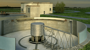 Гидроизоляция очистных сооружений. Первичные и вторичные отстойники, илоуплотнители, распределительные камеры и лотки